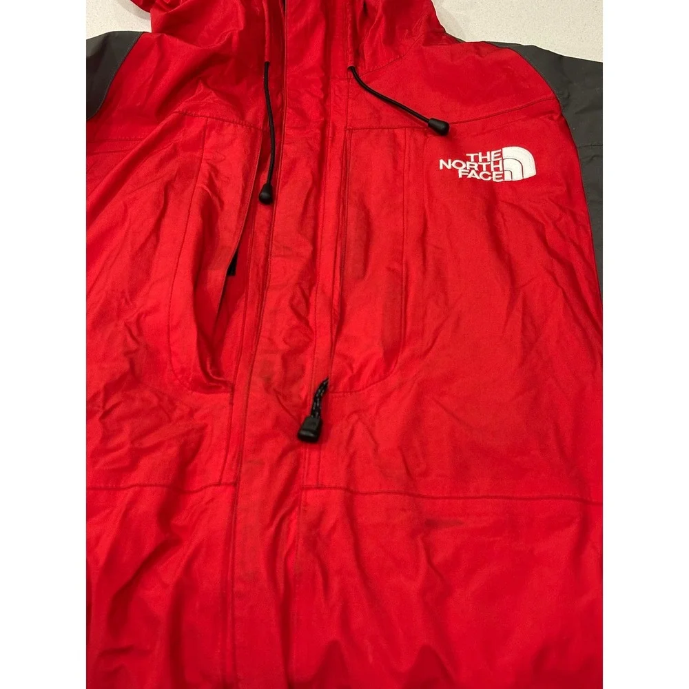 The North Face Summit Series Gore-Tex XCR Jacket Mens XL Red Grey Parka Shell - Picture 8 of 9